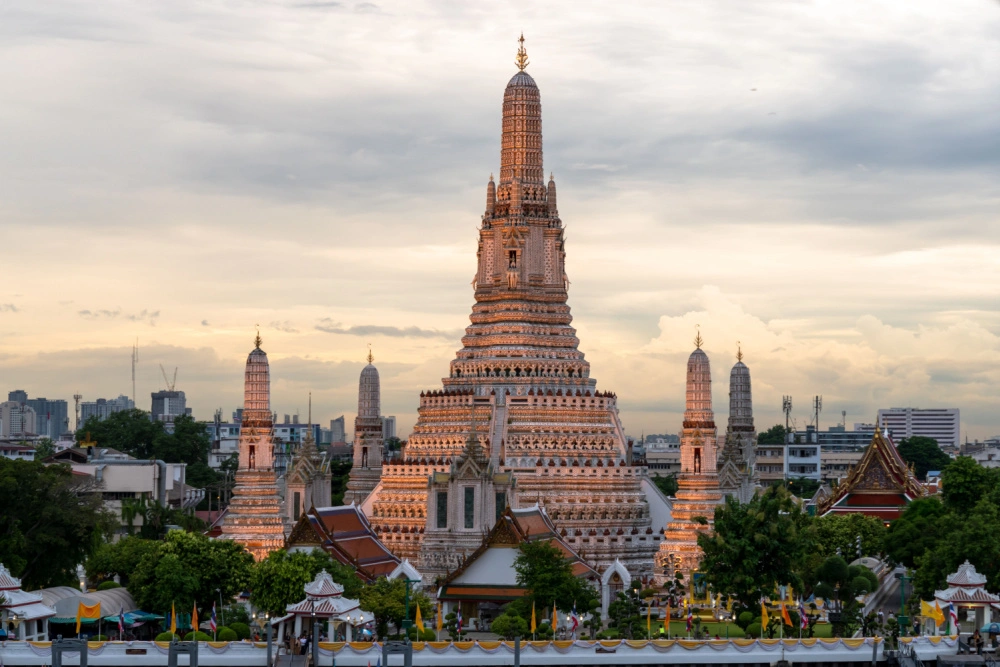 Wat Arun, Tempel van de Dageraad - Bangkok, Thailand