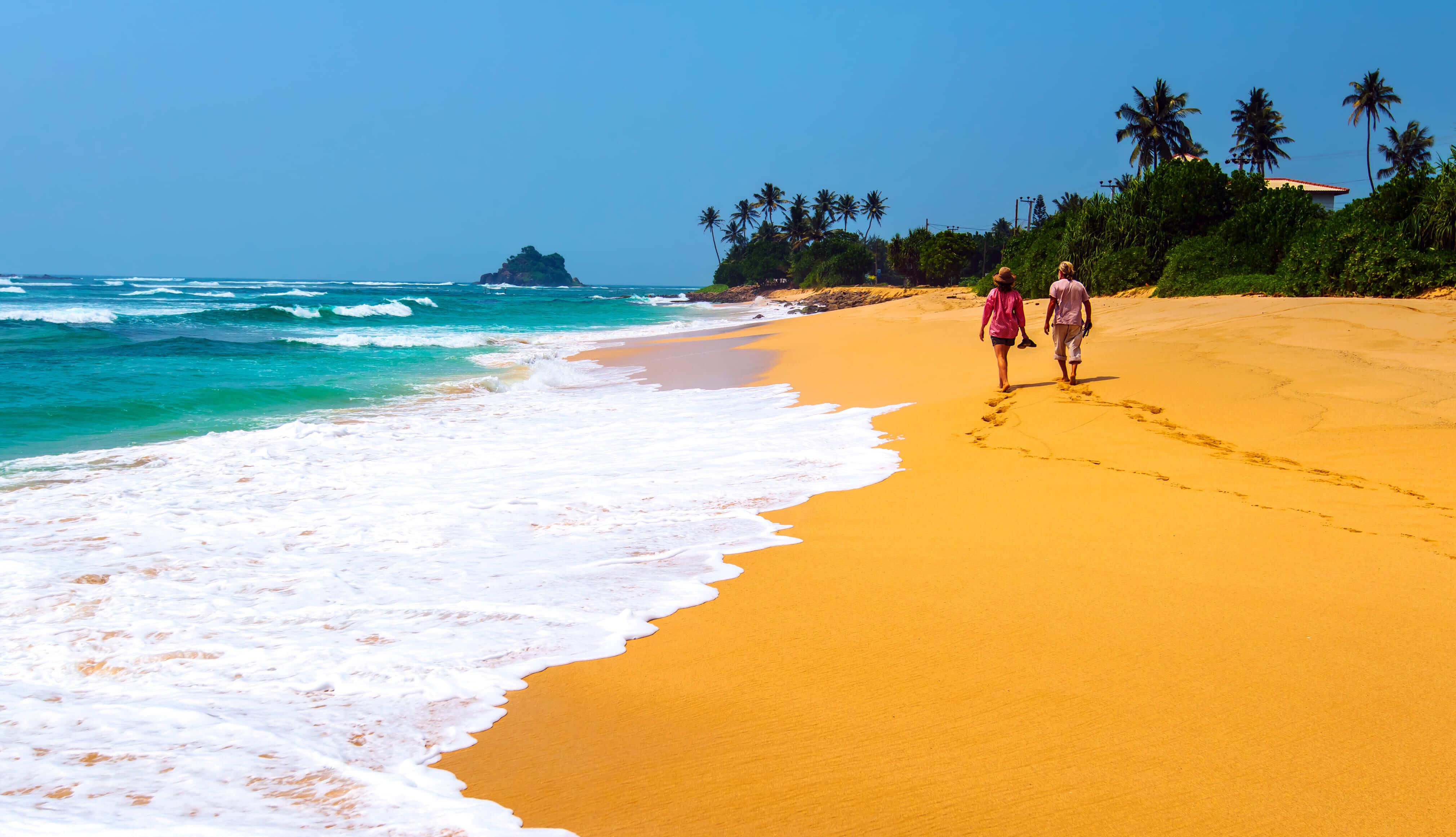 Tropisch strand Sri Lanka