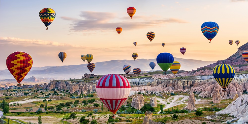 Cappadocië luchtballonnen Turkije