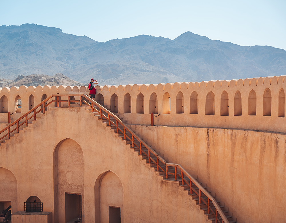 reiziger in Oman